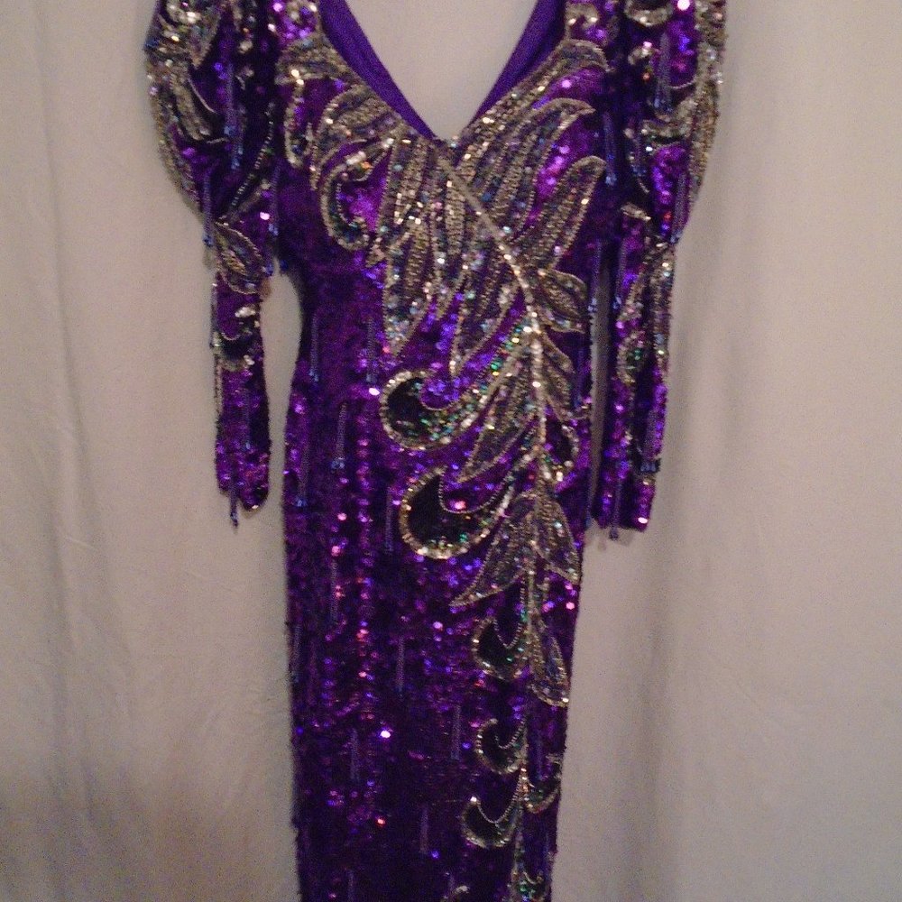 Very Lovely Purple Pagent Dress.